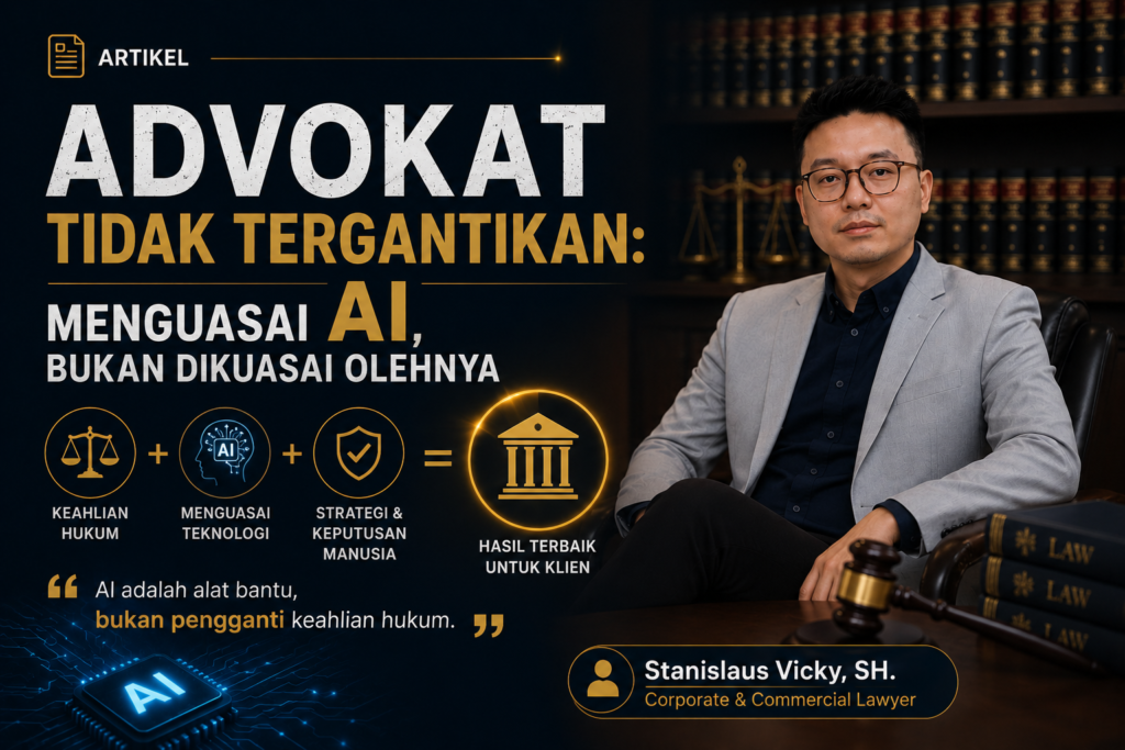 Advokat Tidak Tergantikan: Menguasai AI, Bukan Dikuasai Olehnya